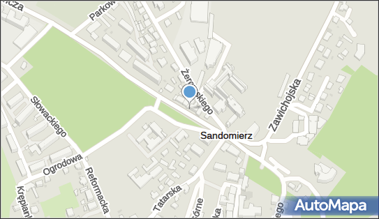 Paczkomat InPost SND01H, Adama Mickiewicza 8, Sandomierz 27-600