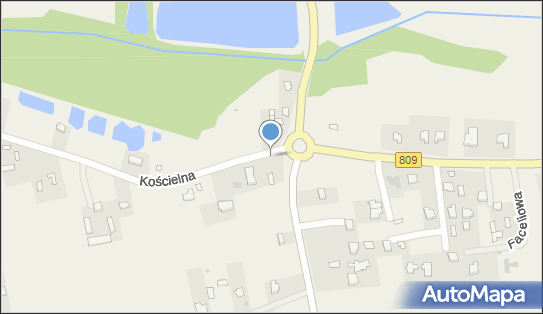 Paczkomat InPost SNPQ01BAPP, Kościelna 28, Snopków 21-002