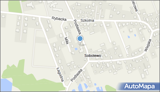 Paczkomat InPost SOBE01M, Podlaska 22, Sobolewo 15-509