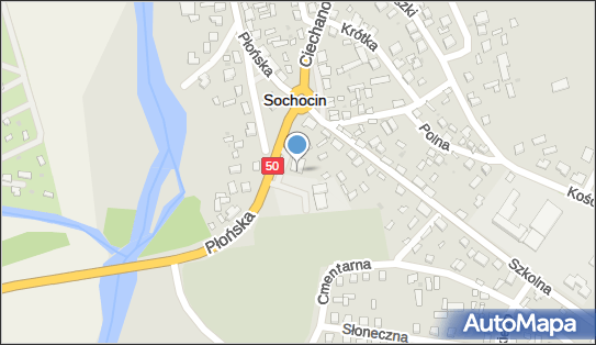Paczkomat InPost SOC01N, Ciechanowska 2, Sochocin 09-110