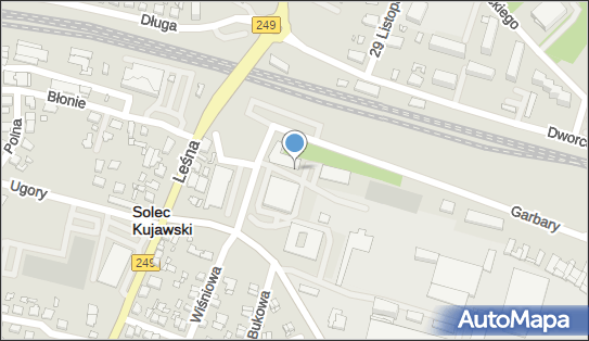 Paczkomat InPost SOL03A, Garbary 2B, Solec Kujawski 86-050