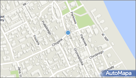Paczkomat InPost SOP01H, Chopina 46, Sopot 81-786