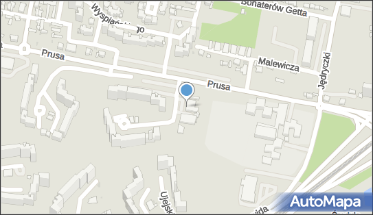Paczkomat InPost SOS01M, Prusa 255, Sosnowiec 41-219