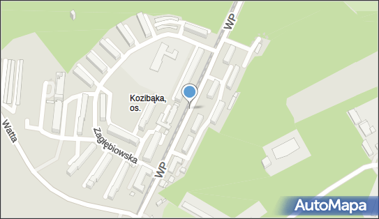 Paczkomat InPost SOS01N, Wojska Polskiego 135, Sosnowiec 41-208