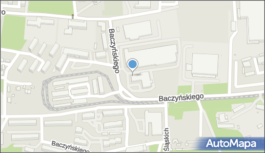 Paczkomat InPost SOS02M, Baczyńskiego 25C, Sosnowiec 41-203