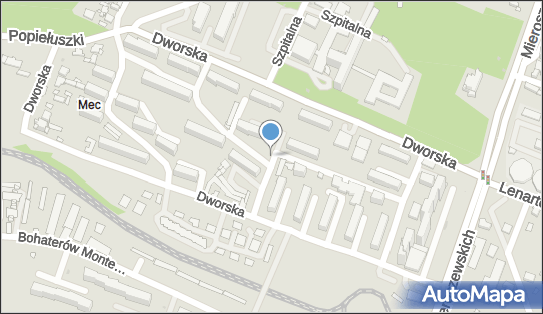 Paczkomat InPost SOS03APP, Dworska 34, Sosnowiec 41-219