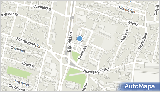 Paczkomat InPost SOS06A, Będzińska 23, Sosnowiec 41-205