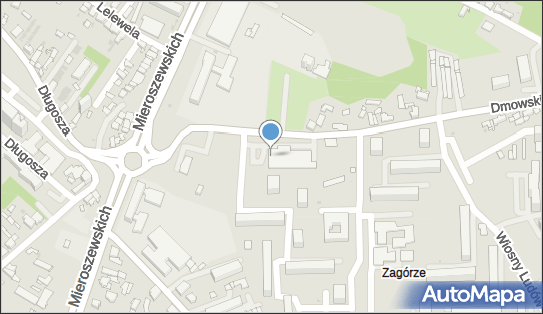 Paczkomat InPost SOS07M, Dmowskiego 24C, Sosnowiec 41-219