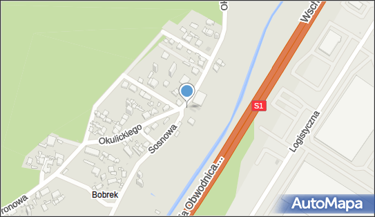 Paczkomat InPost SOS08BAPP, Bronowa 59a, Sosnowiec 41-208