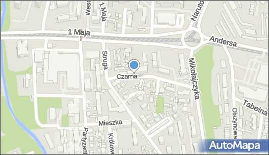 Paczkomat InPost SOS15M, Czarna 7, Sosnowiec 41-200