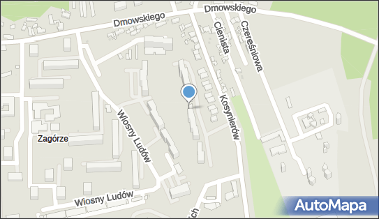 Paczkomat InPost SOS19N, Dmowskiego 66b, Sosnowiec 41-219