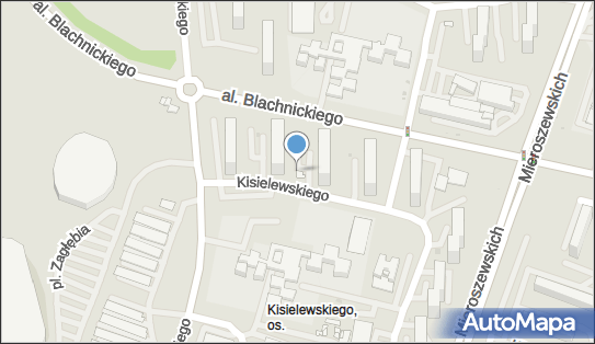 Paczkomat InPost SOS33M, Kisielewskiego 3-5, Sosnowiec 41-219