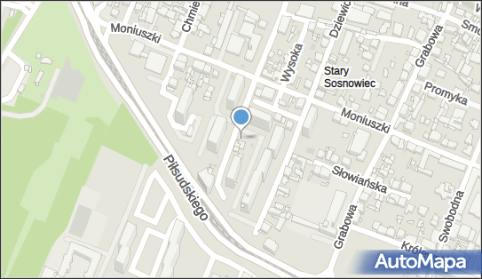 Paczkomat InPost SOS39M, Pawia 9, Sosnowiec 41-209