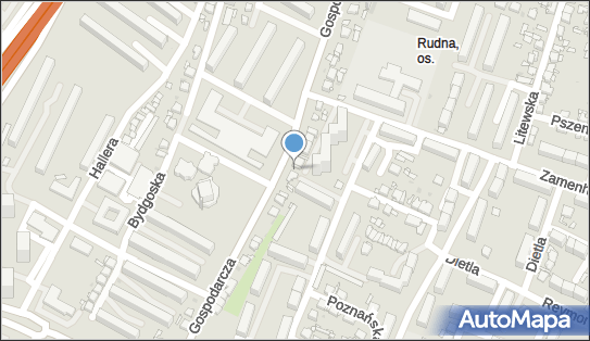 Paczkomat InPost SOS43M, Gospodarcza 23, Sosnowiec 41-214
