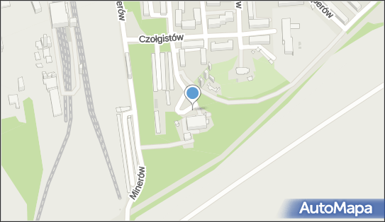 Paczkomat InPost SOS68M, Czołgistów 14, Sosnowiec 41-216