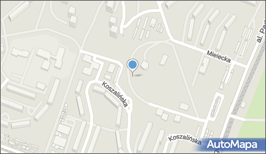 Paczkomat InPost SOS73M, Mielecka 1, Sosnowiec 41-219