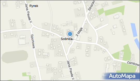 Paczkomat InPost SOSA01BAPP, Parkowa 4, Sośnica 37-555