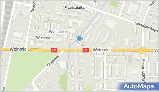 Paczkomat InPost SPO03N, Wolności 60c, Sokołów Podlaski 08-300