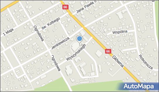Paczkomat InPost SPT01M, Kard.St. Wyszyńskiego 2A/2, Szepietowo 18-210