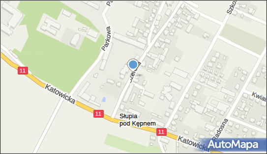 Paczkomat InPost SPX01BAPP, Szeroka 10, Słupia Pod Kępnem 63-648