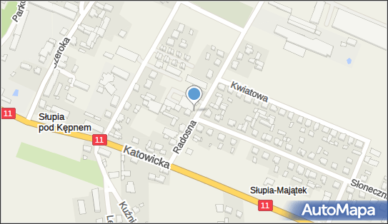 Paczkomat InPost SPX01M, Radosna 11, Słupia Pod Kępnem 63-648