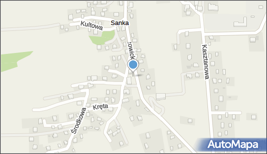 Paczkomat InPost SQA01M, Sanka 309, Sanka 32-067