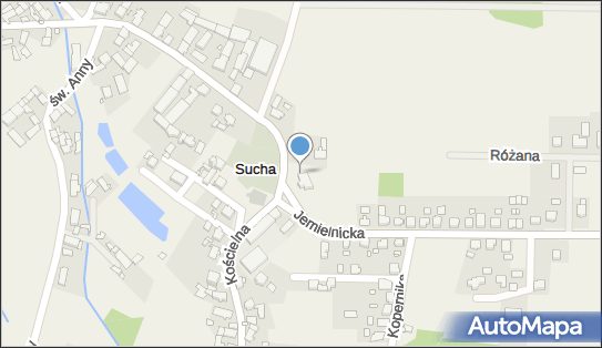 Paczkomat InPost SQCH01M, Powstańców Śląskich 1, Sucha 47-171