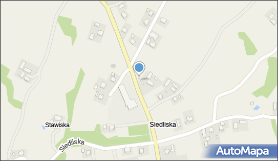 Paczkomat InPost SQQ01BAPP, Siedliska 40, Siedliska 38-324