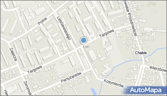 Paczkomat InPost SRD04M, Targowa 3C, Sieradz 98-200