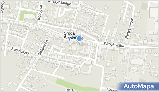 Paczkomat InPost SRS07M, Plac Wolności 60, Środa Śląska 55-300