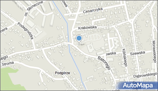 Paczkomat InPost SSA01M, Krakowska 26, Stary Sącz 33-340