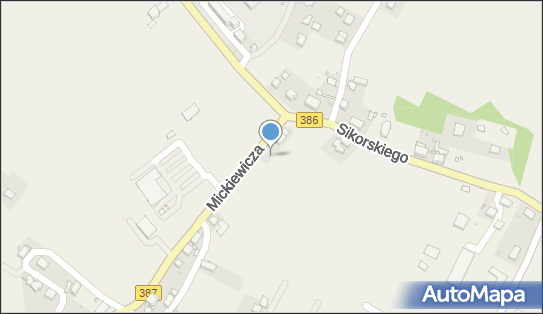 Paczkomat InPost SSD01M, Mickiewicza 1, Ścinawka Średnia 57-410