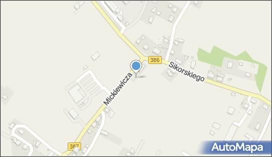 Paczkomat InPost SSD01M, Mickiewicza 1, Ścinawka Średnia 57-410