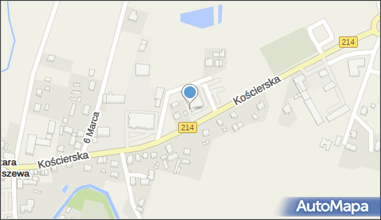 Paczkomat InPost SSE01N, Kościerska 43D, Stara Kiszewa 83-430