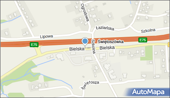 Paczkomat InPost SSK01M, Świętoszówka 193, Świętoszówka 43-386