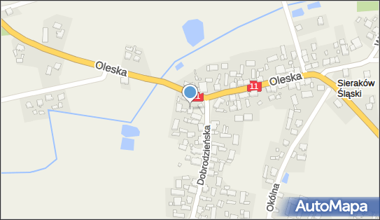 Paczkomat InPost SSL01G, Oleska 17, Sieraków Śląski 42-793