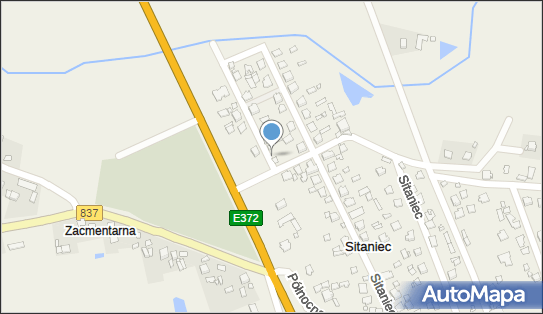 Paczkomat InPost SST01M, Sitaniec 142A, Sitaniec 22-400
