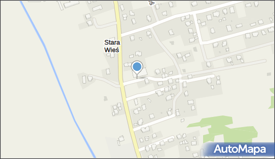 Paczkomat InPost SSX01M, Stara Wieś 621A, Stara Wieś 36-200