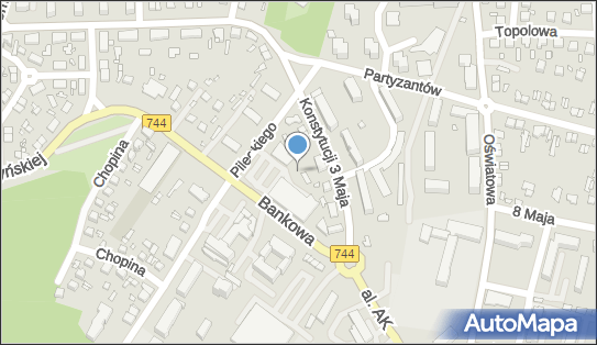 Paczkomat InPost STA19M, Bankowa 8, Starachowice 27-200