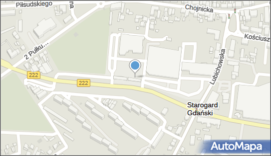 Paczkomat InPost STG01A, Niepodległości 2A, Starogard Gdański 83-200