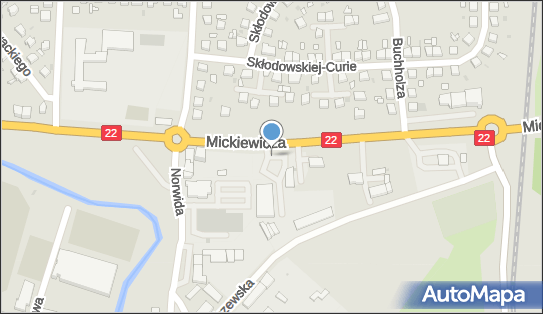 Paczkomat InPost STG02N, Mickiewicza 9A, Starogard Gdański 83-200