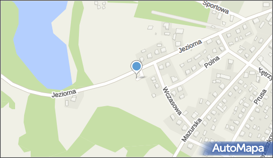 Paczkomat InPost STJ01M, Jeziorna 7E, Stare Juchy 19-330