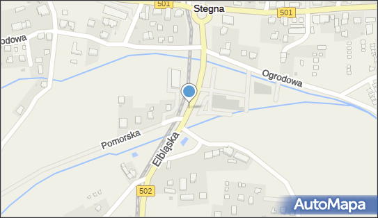 Paczkomat InPost STN01BAPP, Elbląska 2a, Stegna 82-103