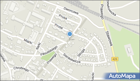 Paczkomat InPost STO01BAPP, Marka Prawego 48, Strzelce Opolskie 47-100