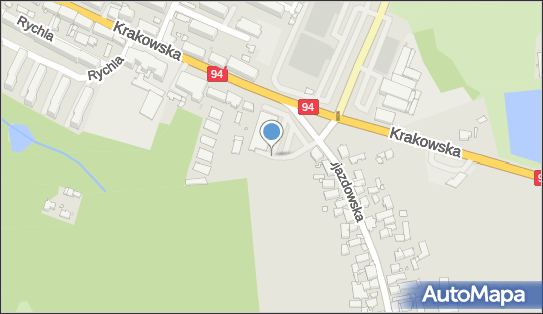 Paczkomat InPost STO01M, Ujazdowska 2A, Strzelce Opolskie 47-100