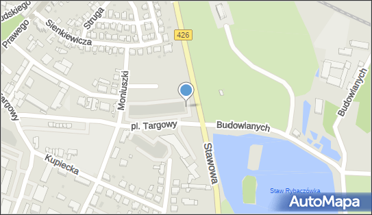 Paczkomat InPost STO06M, Budowlanych 1C, Strzelce Opolskie 47-100