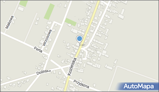 Paczkomat InPost STO08M, Kozielska 58, Strzelce Opolskie 47-100