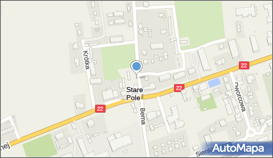 Paczkomat InPost STP01A, Marynarki Wojennej 7, Stare Pole 82-220