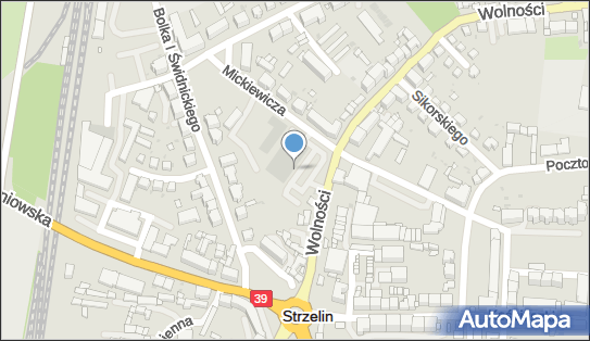 Paczkomat InPost STR04M, Wolności 7, Strzelin 57-100