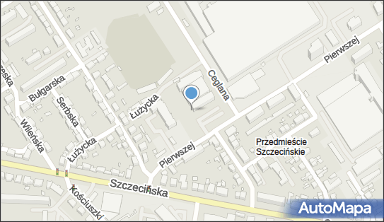 Paczkomat InPost STS05N, Pierwszej Brygady 1, Stargard 73-110